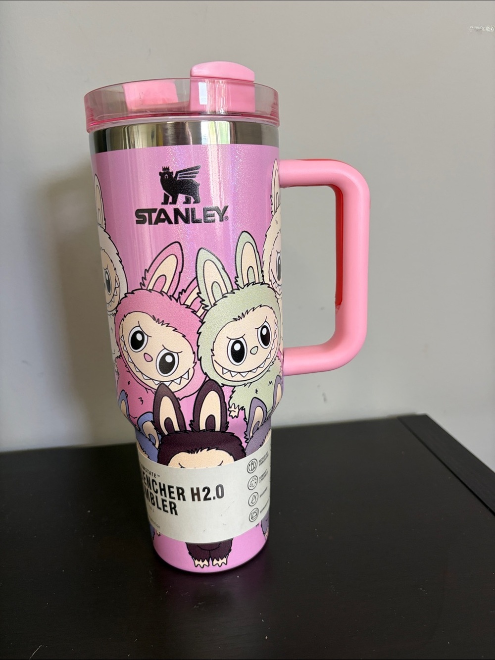 Stanley x Labubu So Cute Monsters 40oz Quencher H20 FlowState Tumbler NEW